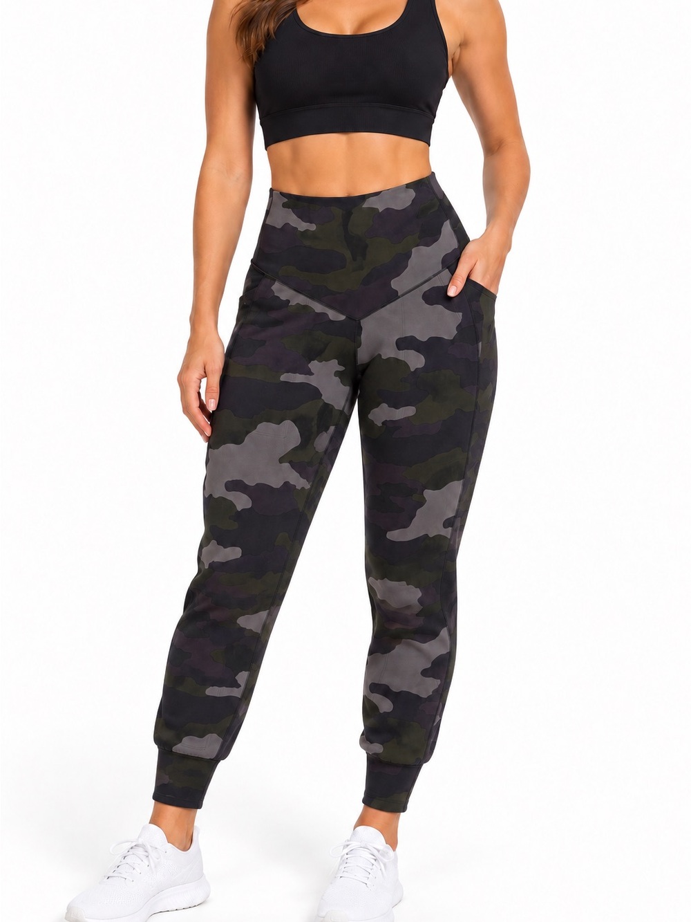 OFFLINE by Aerie High-Waisted Camo Joggers – Small